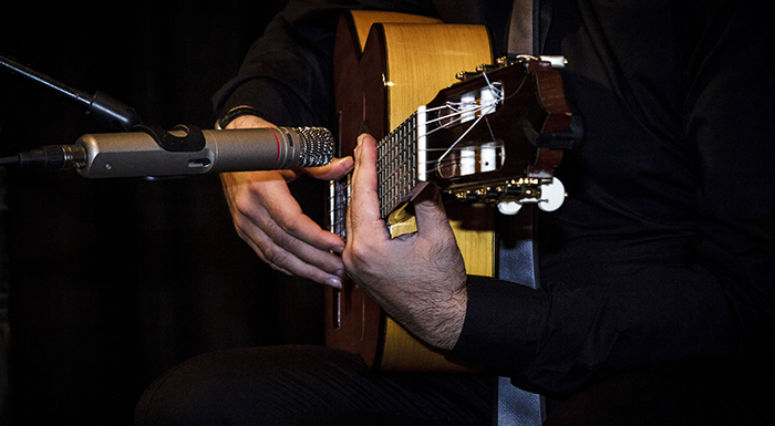 フラメンコギターの写真